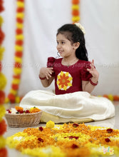 Ponmalar - Hand Embroidered Pookolam Set