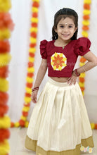 Ponmalar - Hand Embroidered Pookolam Set