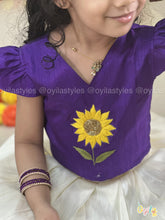 Sooriyam - Hand Embroidered Sunflower Ethnic Set
