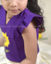 Sooriyam - Hand Embroidered Sunflower Ethnic Set