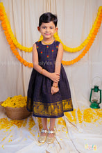 Anicham - Black Hand embroidered Frock
