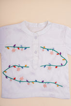 Twinkling Greens - Christmas Silk Shirt