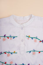 Twinkling Greens - Christmas Silk Shirt
