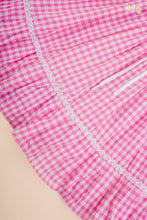 Bunny Tales - Hand Painted Christmas Cotton Frock