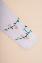 Twinkling Greens - Christmas Silk Shirt