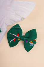 Twinkling Greens - Fluffy Christmas Frock