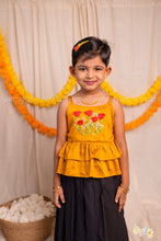 Kannikai – Cotton hand embroidered skirt and top
