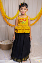 Kannikai – Cotton hand embroidered skirt and top