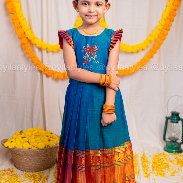 Neelambari –Traditional lehenga for kids
