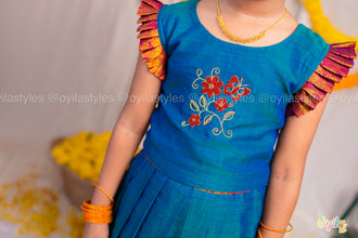 Neelambari –Traditional lehenga for kids