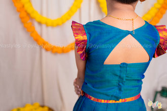 Neelambari –Traditional lehenga for kids