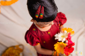 Semmalar – Hand embroidered long gown