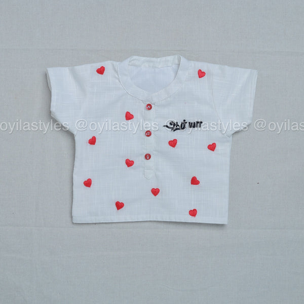 Thadam Shirt - Personalised kids shirt in Tamil script