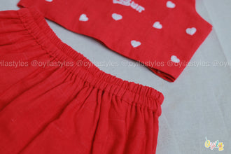 Thadam Kaadhal Set - Personalised Tamil Embroidered Clothing for kids