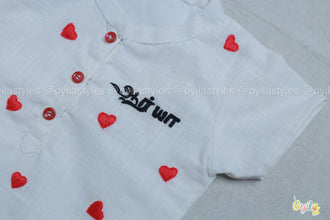Thadam Shirt - Personalised kids shirt in Tamil script