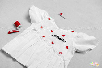 Thadam Top - Custom Tamil Name outfit for kids
