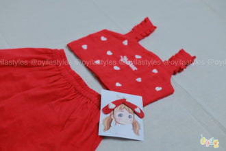 Thadam Kaadhal Set - Personalised Tamil Embroidered Clothing for kids