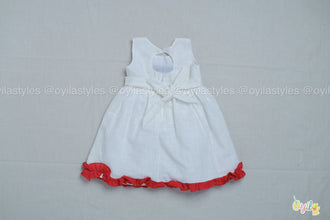 Thadam Frock - Girls Cotton Frock with custom Tamil Name