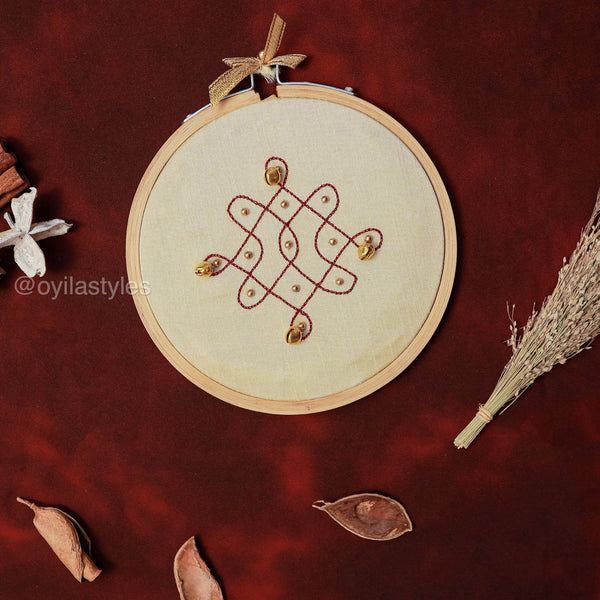 Embroidered Hoop (Pack of 5)