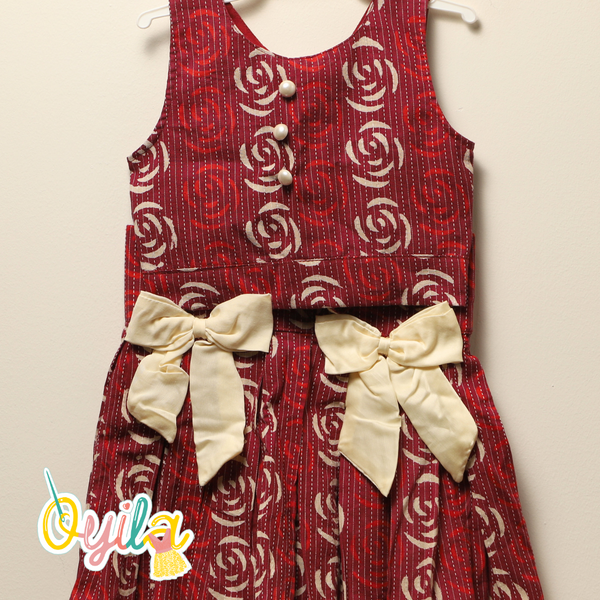 Bordeaux Rose Garden Set